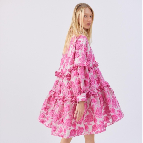 Sister Jane Dream Peony Ruffle Mini Dress - Picture 2 of 8